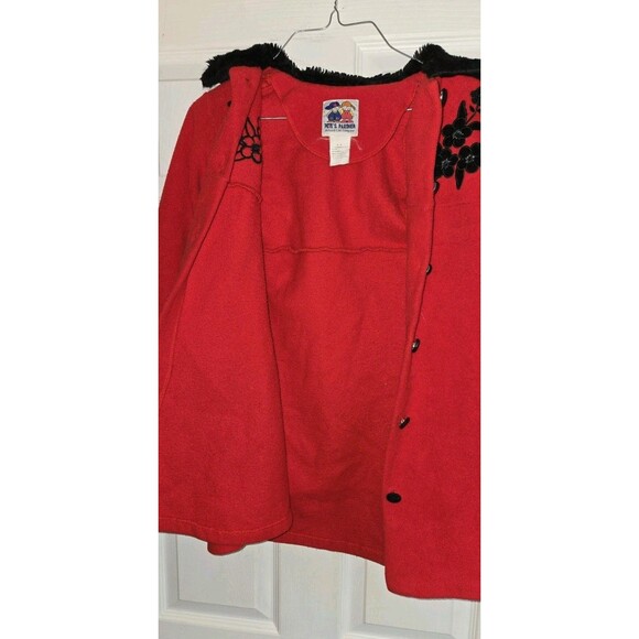 Vintage Petes Partner Good Lad Girls Size 6 Red Fleece Dress Coat & Hat 2pc Set! - Picture 8 of 16